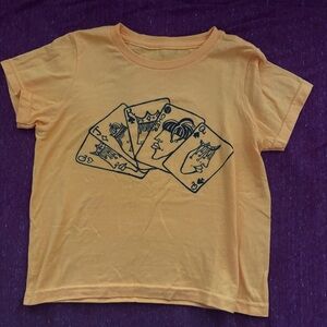 Cards baby tee